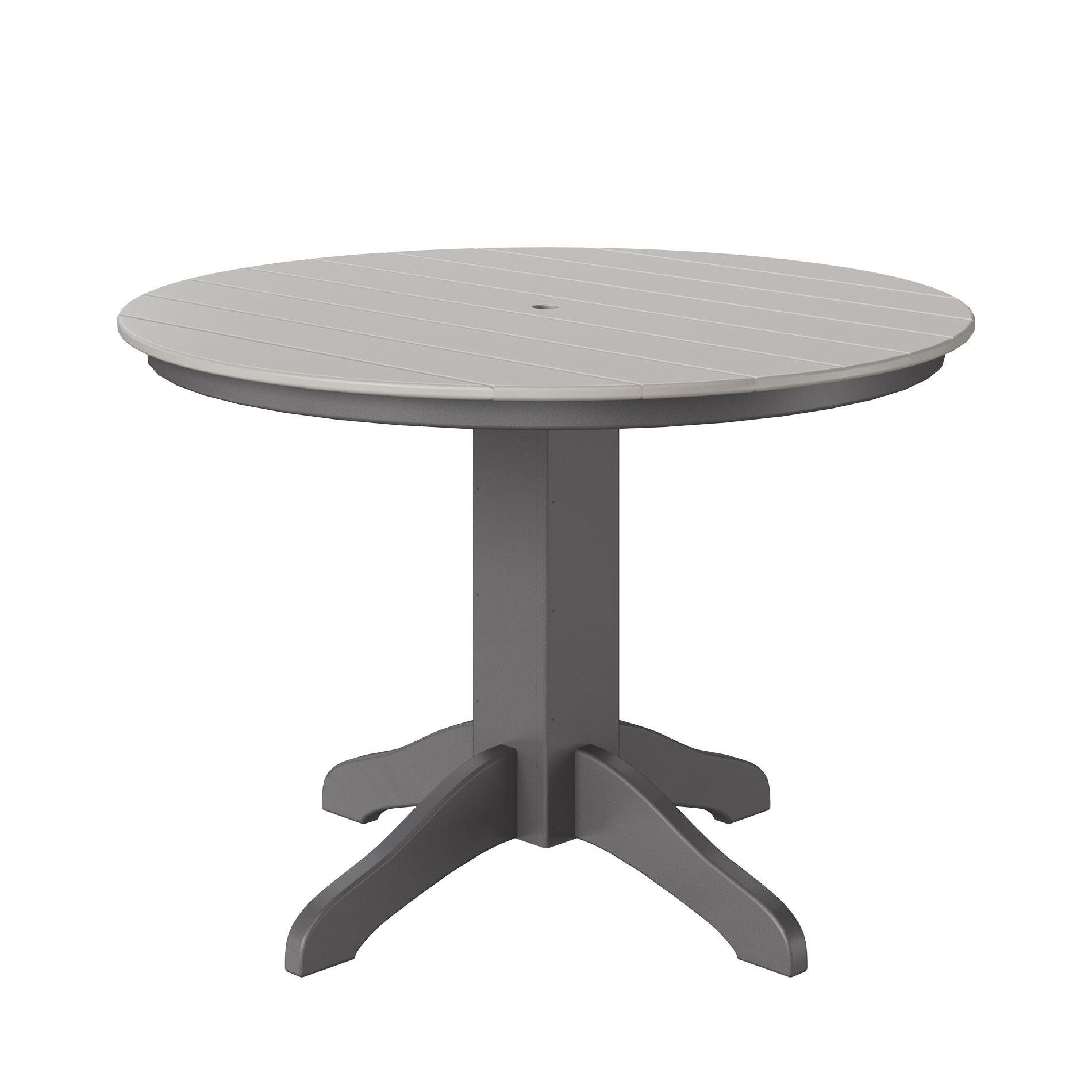Round Newport Table <br><span class="product_variant">48” W x 48” L</span><br><span class="variant_detail">Dining Height, Counter Height, Bar Height</span>