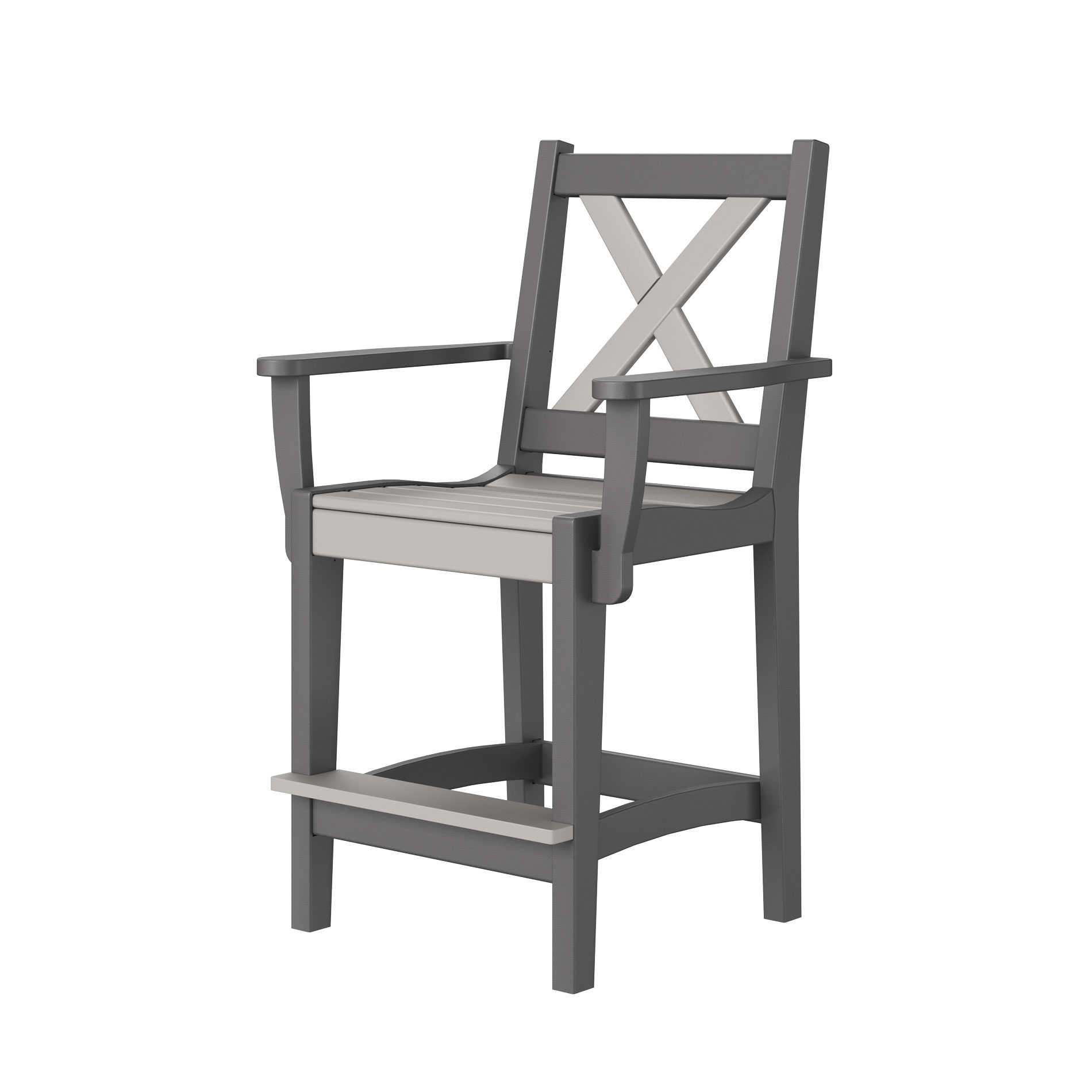 Woodlands Counter Arm Chair<br><span class="product_variant">25” W x 24” D x 45” H</span>