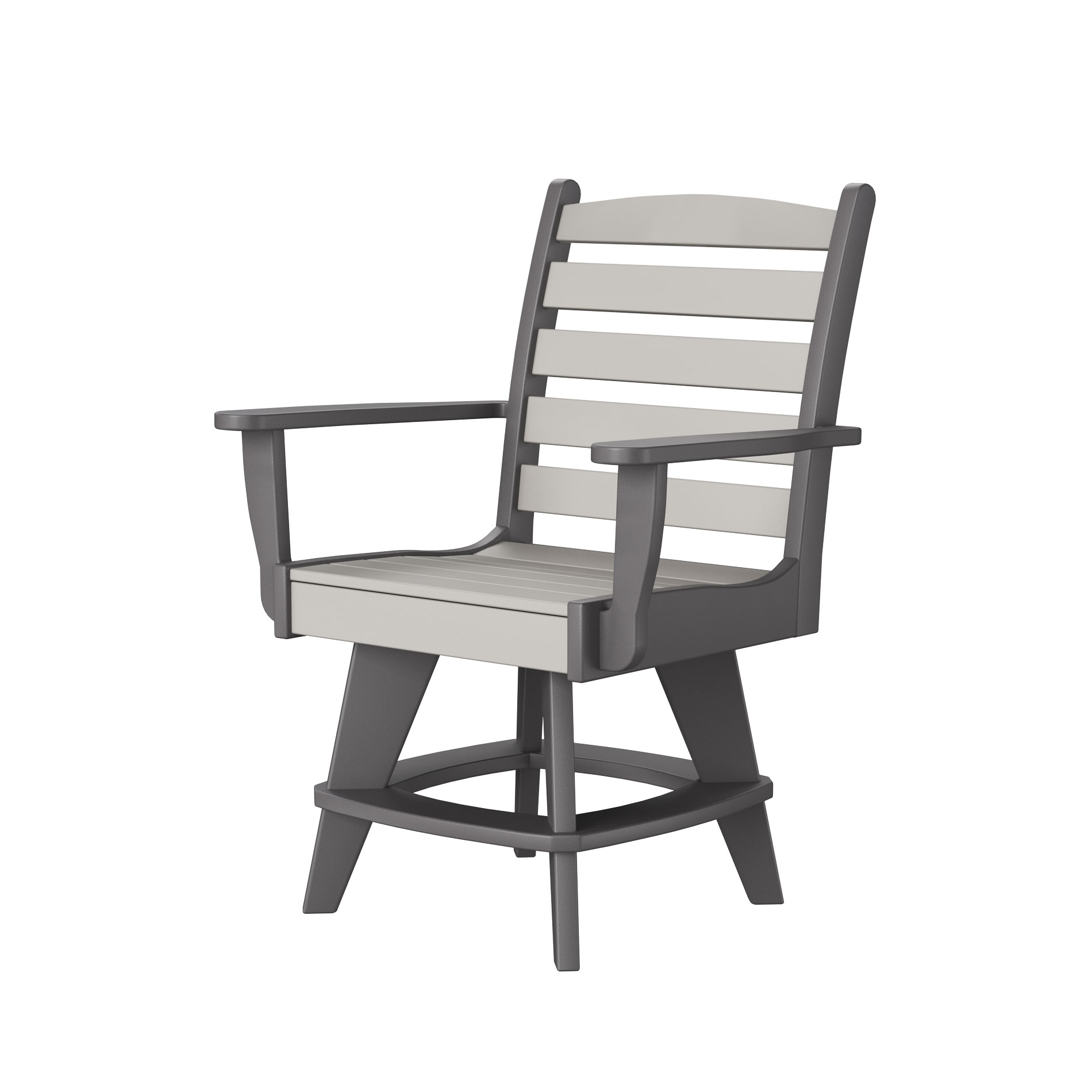Newport Dining Swivel Arm Chair<br><span class="product_variant">27” W x 24” D x 38” H</span>