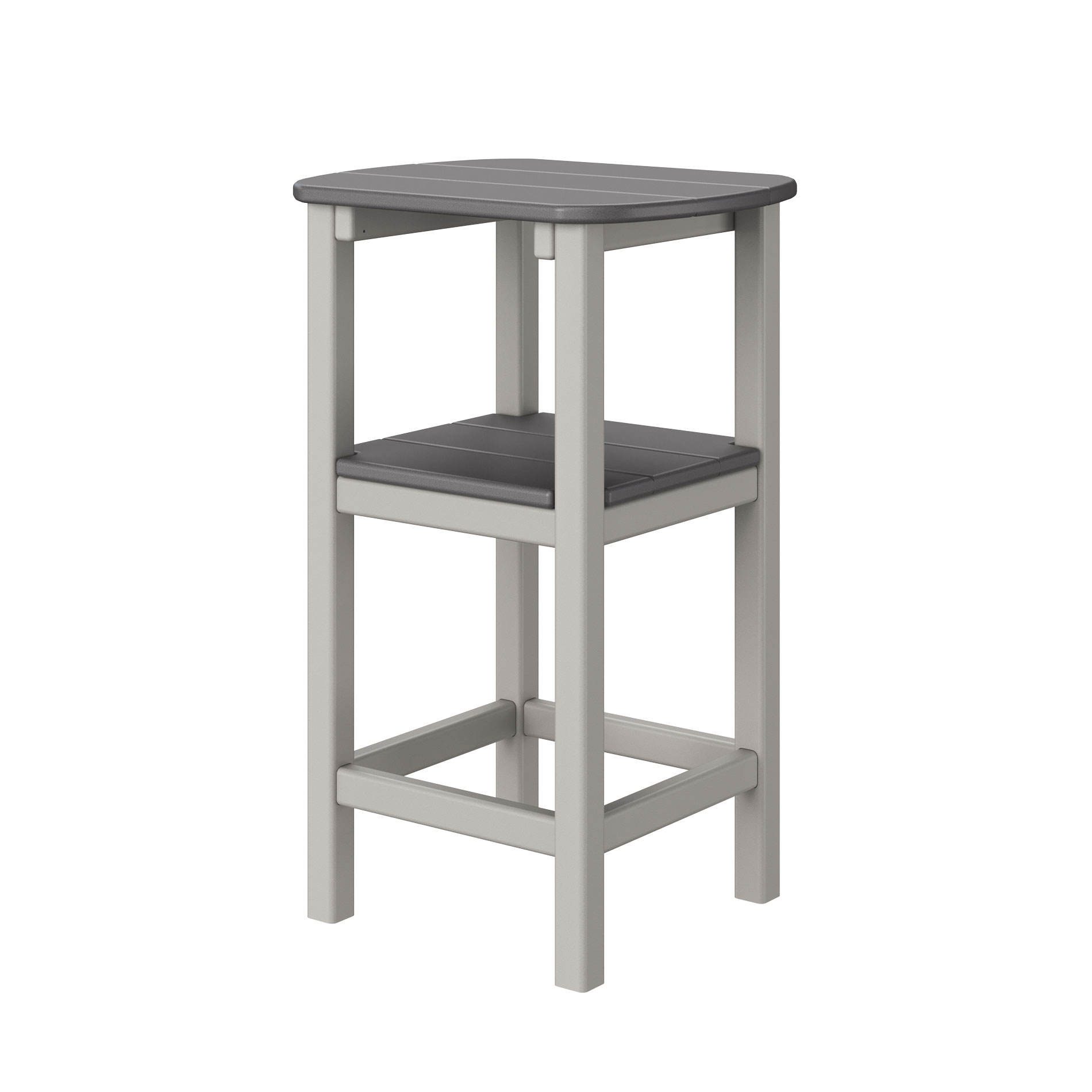 Oval Counter Side Table<br><span class="product_variant">16” W x 19” D x 30” H</span>