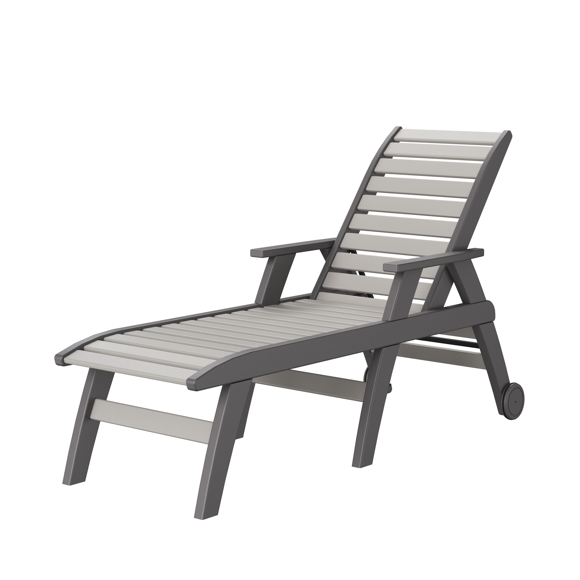 Raised Chaise Lounge w/Arms<br><span class="product_variant">24” W x 81.25” L x 18” H</span>